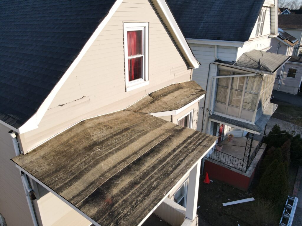 residential roofing project